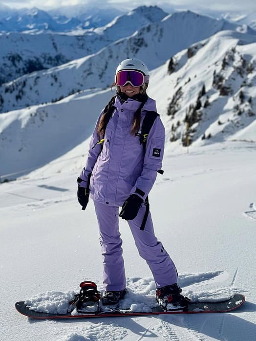 Kunde @toni_knr i Dope Adept W Snowboardjakke Dame Faded Violet