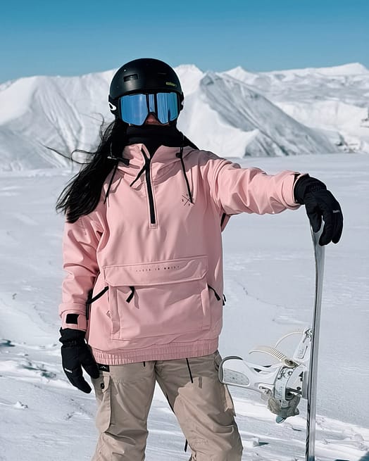 Kunde @uljana.smnv i Dope Cyclone W Snowboardjakke Dame Soft Pink