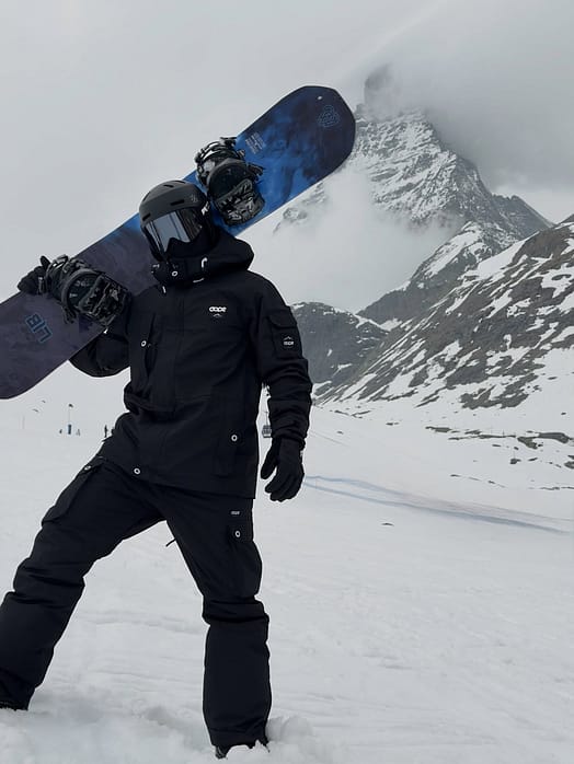 Kunde @dv.idm i Dope Iconic Snowboardbukse Herre Black