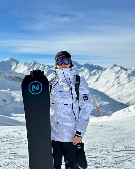 Kunde @tilabov17 i Dope Akin Snowboardjakke Herre Grey Camo