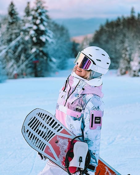 Kunde @liliavalerie i Dope Annok W Snowboardjakke Dame Washed Ink