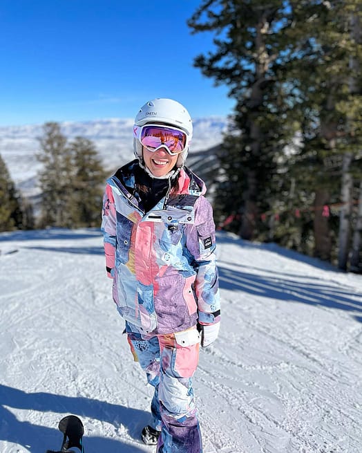 Kunde @daaaaaamn_danielle i Dope Iconic W 2021 Snowboardbukse Dame Ink