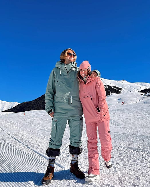 Kunde @carlasistiaga i Dope Con W 2020 Skibukse Dame Pink