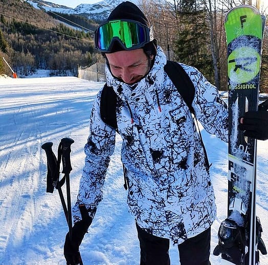 Kunde @giacomopellegrino i Dope Blizzard Full Zip 2021 Snowboardjakke Herre Rock