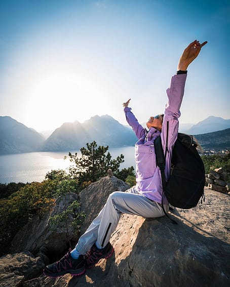 Kunde @noe.grra i Dope Hiker Light W Turjakke Dame Faded Violet