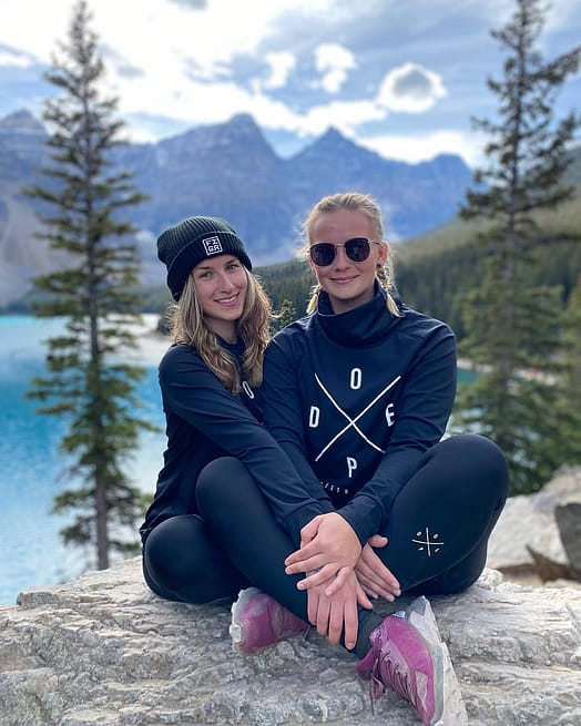 Kunde @simca_brzobohata i Dope Snuggle W 22 Superundertøy overdel Dame 2X-Up Black