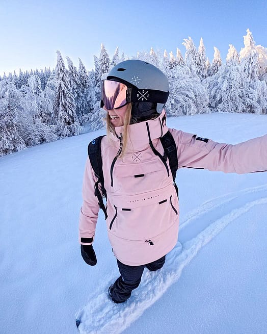 Kunde @kelluuy i Dope Akin W Snowboardjakke Dame Soft Pink Renewed