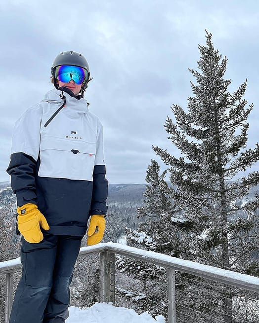 Kunde @parker_nivala i Montec Dune Snowboardjakke Herre Light Grey/Black