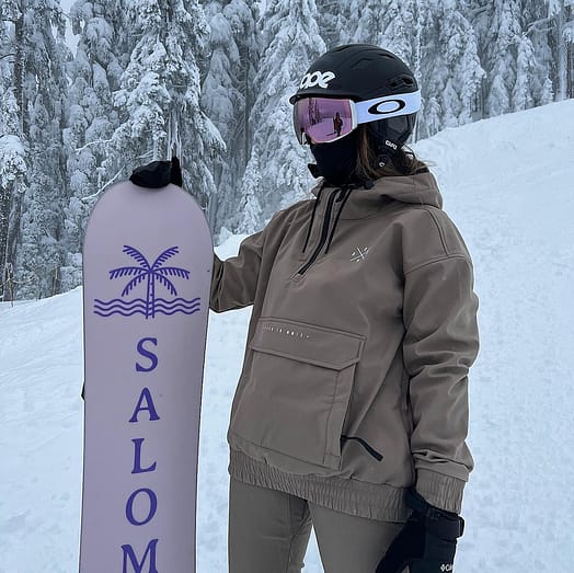 Kunde @angelaaregalado i Dope Tigress W Snowboardbukse Dame Walnut