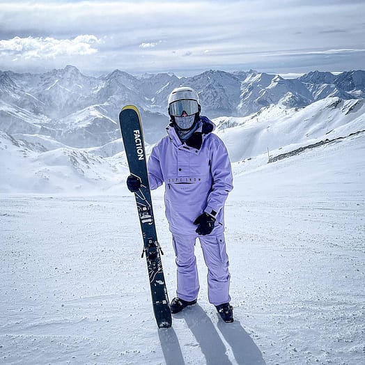 Kunde @alexandrebaiapalas i Dope Iconic Skibukse Herre Faded Violet