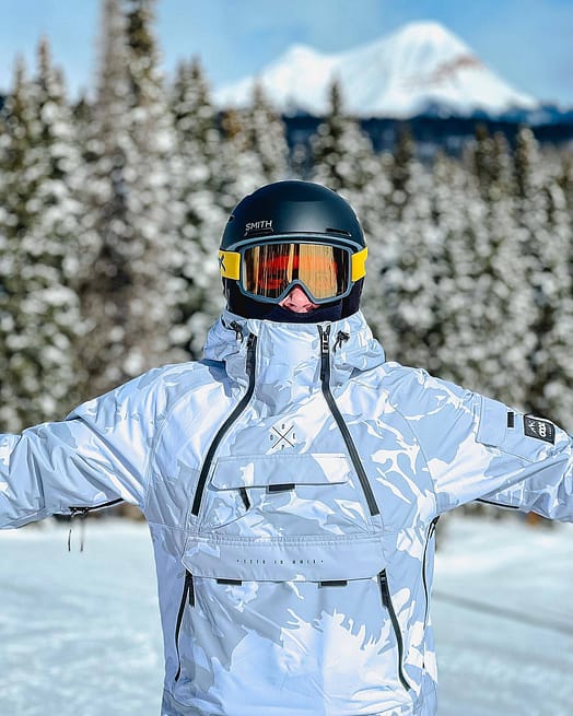 Kunde @thegavinteague i Dope Akin Snowboardjakke Herre Grey Camo