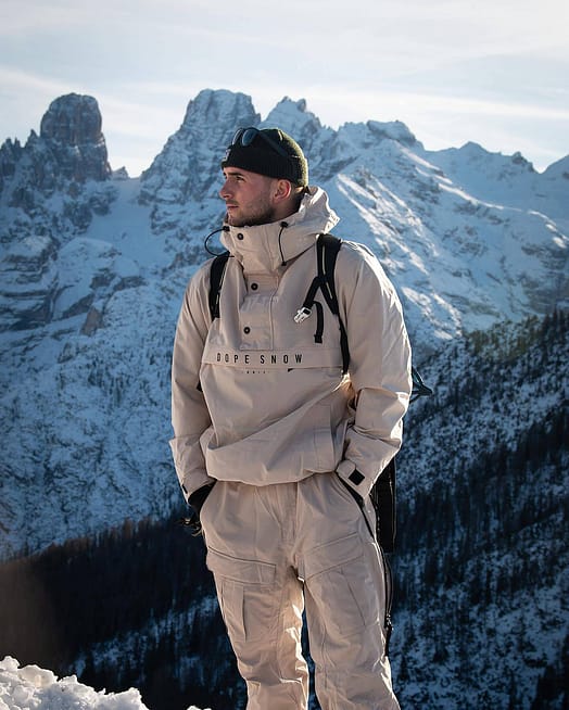 Kunde @robinhauff i Dope Legacy Snowboardjakke Herre Sand