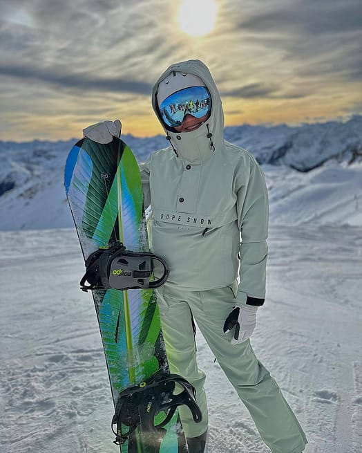 Kunde @maudelesscher i Dope Notorious B.I.B W 2022 Skibukse Dame Soft Green