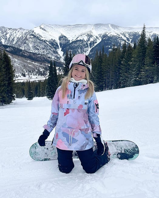 Kunde @autumnrrenee i Dope Annok W Snowboardjakke Dame Washed Ink