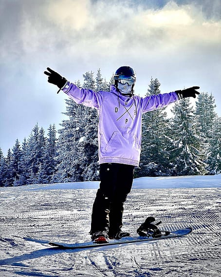 Kunde @giannn_93 i Dope Yeti Snowboardjakke Herre 2X-Up Faded Violet