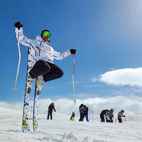 Kunde @ski.shredder i Dope Akin Snowboardjakke Herre Grey Camo