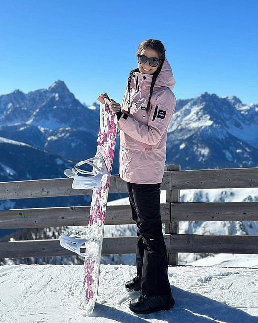 Kunde @natalie_svobo i Dope Annok W Skijakke Dame Soft Pink