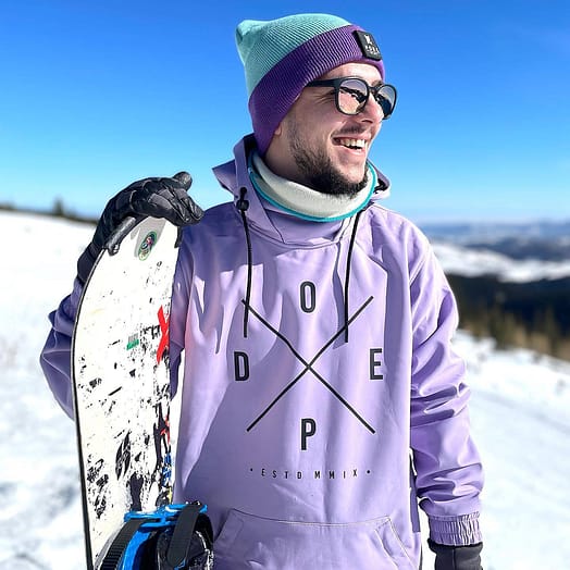 Kunde @ratabb i Dope Yeti Snowboardjakke Herre 2X-Up Faded Violet