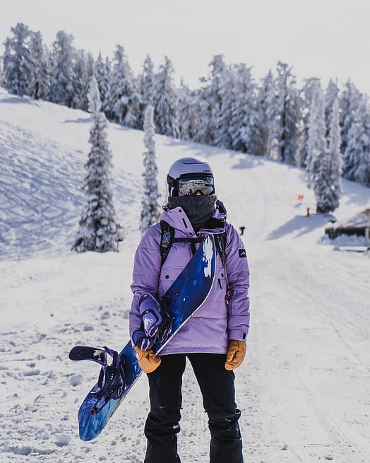 Kunde @thomasexplores i Dope Puffer W 2021 Skijakke Dame Faded Violet