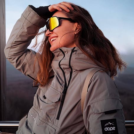 Kunde @theprokeska i Dope Akin W Snowboardjakke Dame Walnut
