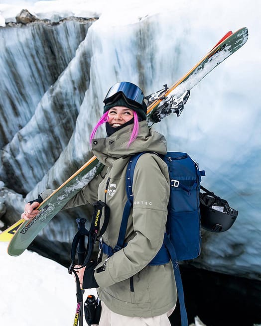 Kunde @pyrouu i Montec Fawk W Snowboardjakke Dame Greenish Renewed