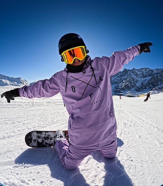 Kunde @db._.10 i Dope Yeti Snowboardjakke Herre 2X-Up Faded Violet