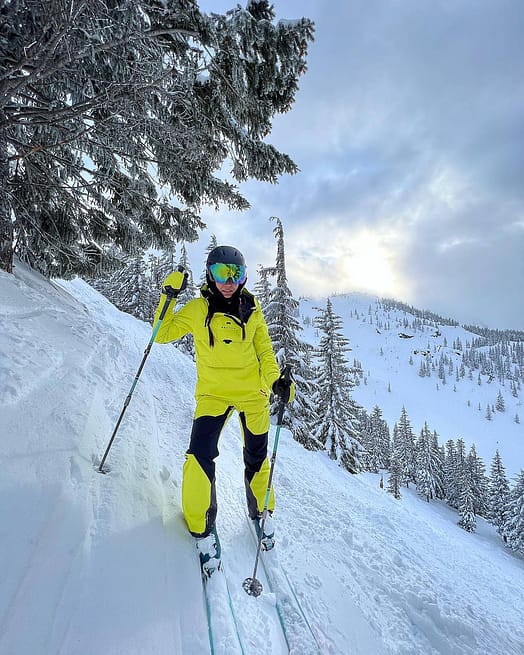 Kunde @dulce.carolina6 i Montec Dune W Snowboardjakke Dame Bright Yellow