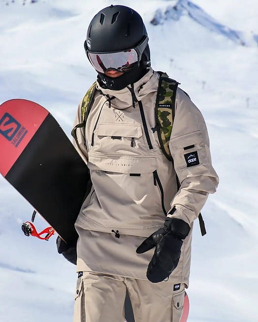 Kunde @perezmako i Dope Akin Snowboardjakke Herre Sand
