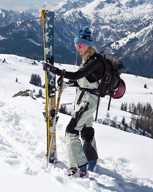 Kunde @sophie__herzog i Montec Fawk W Snowboardbukse Dame Soft Green/Black Renewed