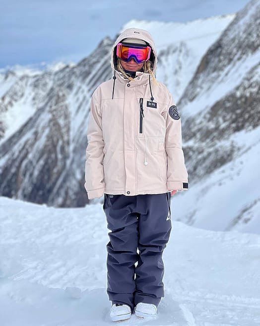 Kunde @kailirandmae i Dope Blizzard W Full Zip 24 Snowboardjakke Dame Sand Renewed