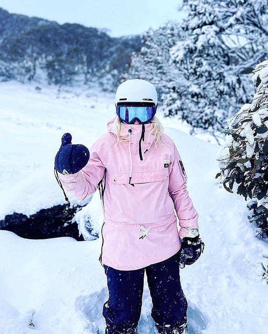 Kunde @veronicaoconnor_ i Dope Annok W Skijakke Dame Soft Pink