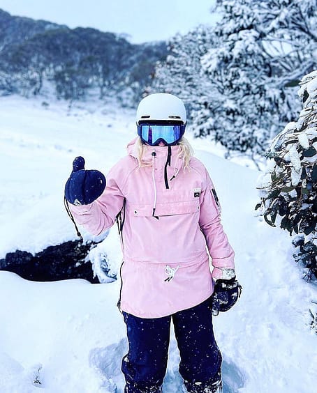 Kunde @veronicaoconnor_ i Dope Annok W Skijakke Dame Soft Pink