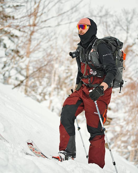 Kunde @frozen__fingers i Montec Fawk Skibukse Herre Burgundy/Black