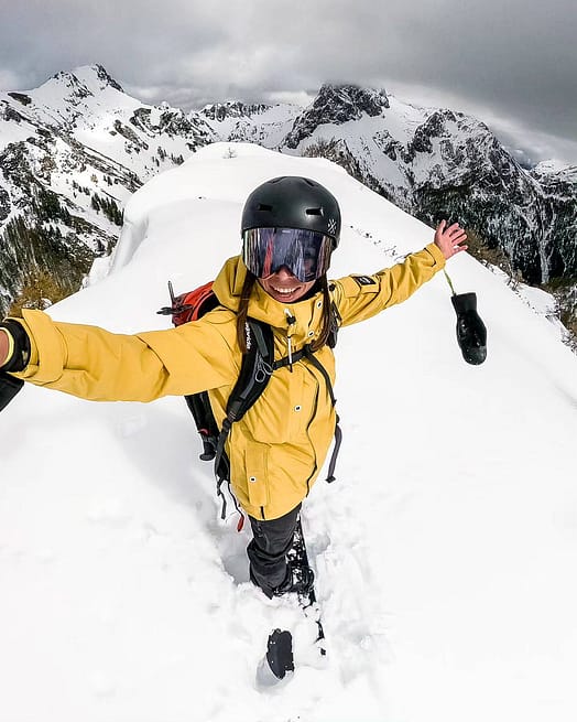 Kunde @skvikskvik i Dope Adept W Snowboardjakke Dame Yellow