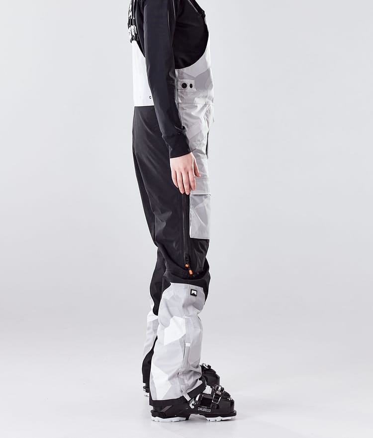 Montec Fawk W 2020 Skibukse Dame Snow Camo/Black, Bilde 2 av 6