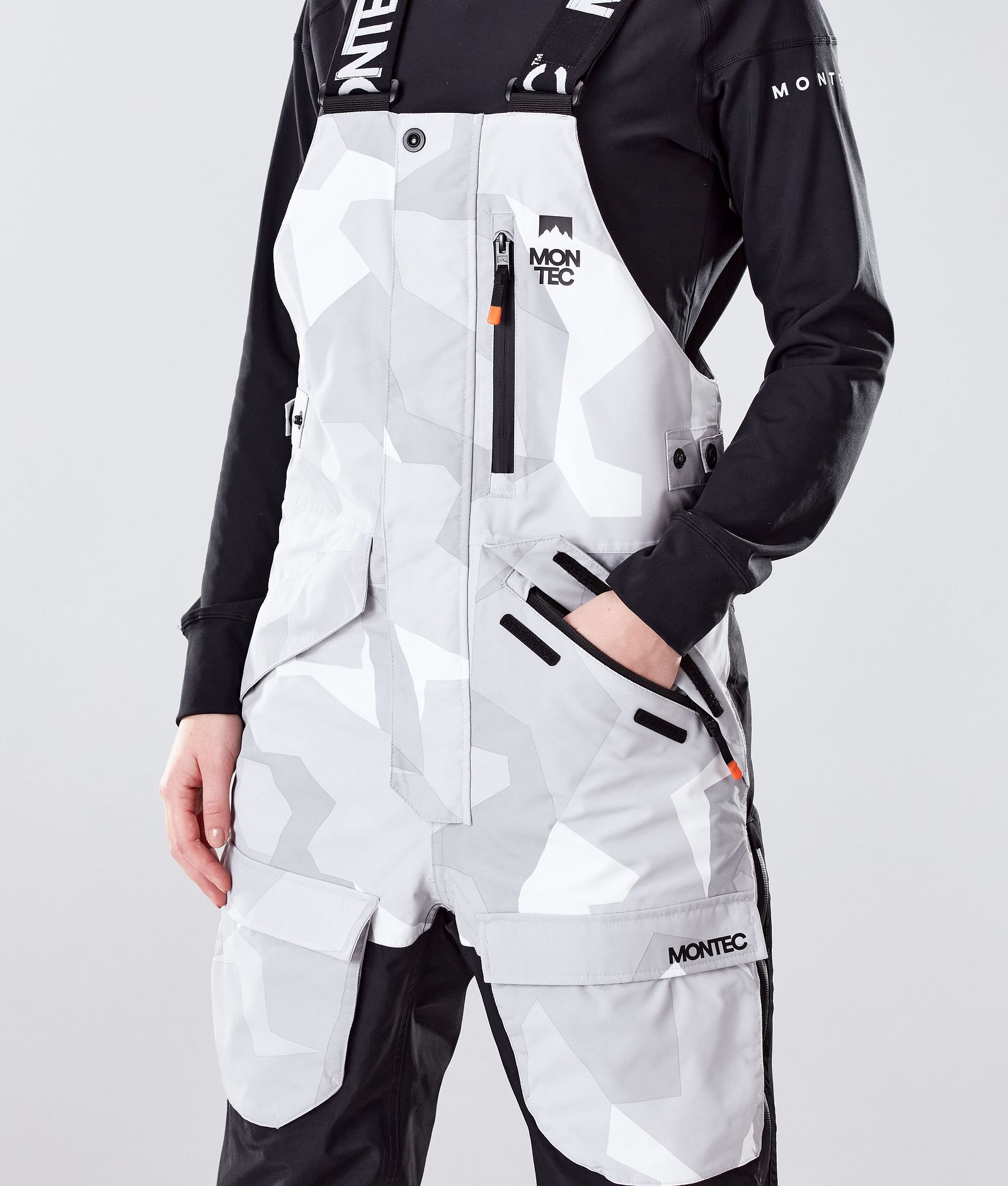 Montec Fawk W 2020 Skibukse Dame Snow Camo/Black, Bilde 5 av 6