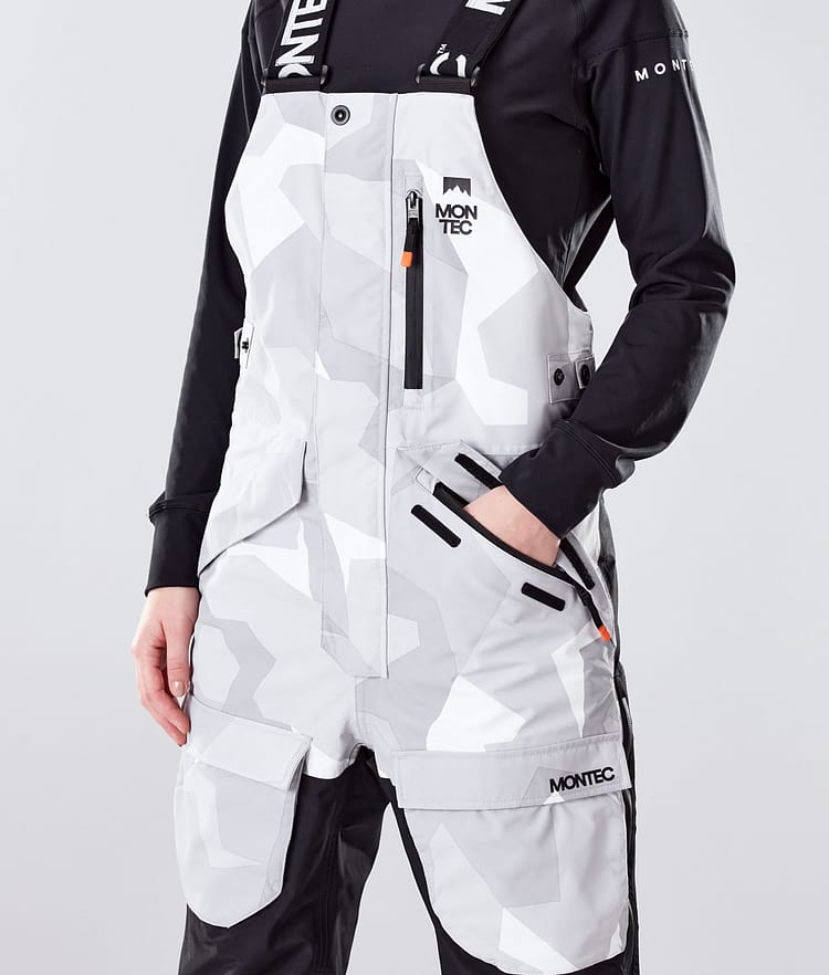 Montec Fawk W 2020 Skibukse Dame Snow Camo/Black, Bilde 5 av 6
