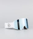 Dope Sight 2020 Skibriller Herre White/Blue Mirror