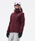 Dope Divine W Snowboardjakke Dame Burgundy, Bilde 1 av 9