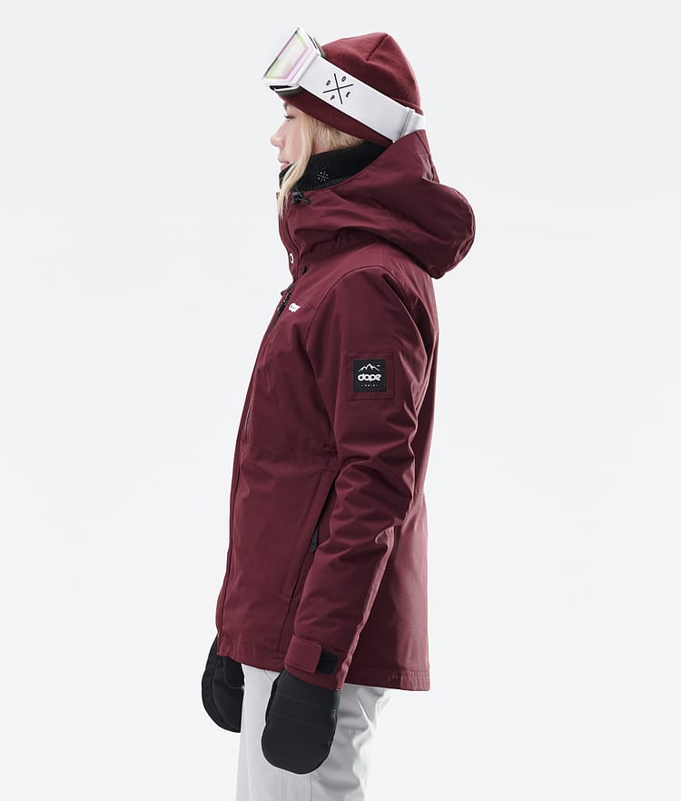 Dope Divine W Snowboardjakke Dame Burgundy, Bilde 5 av 9