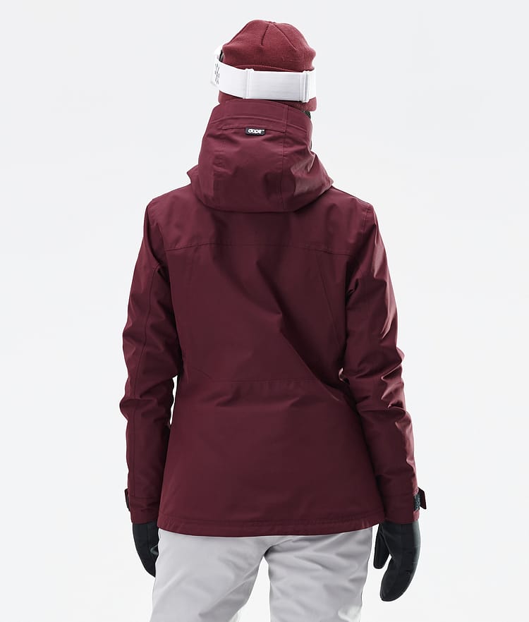 Dope Divine W Snowboardjakke Dame Burgundy, Bilde 6 av 9