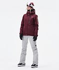 Dope Divine W Snowboardjakke Dame Burgundy, Bilde 7 av 9