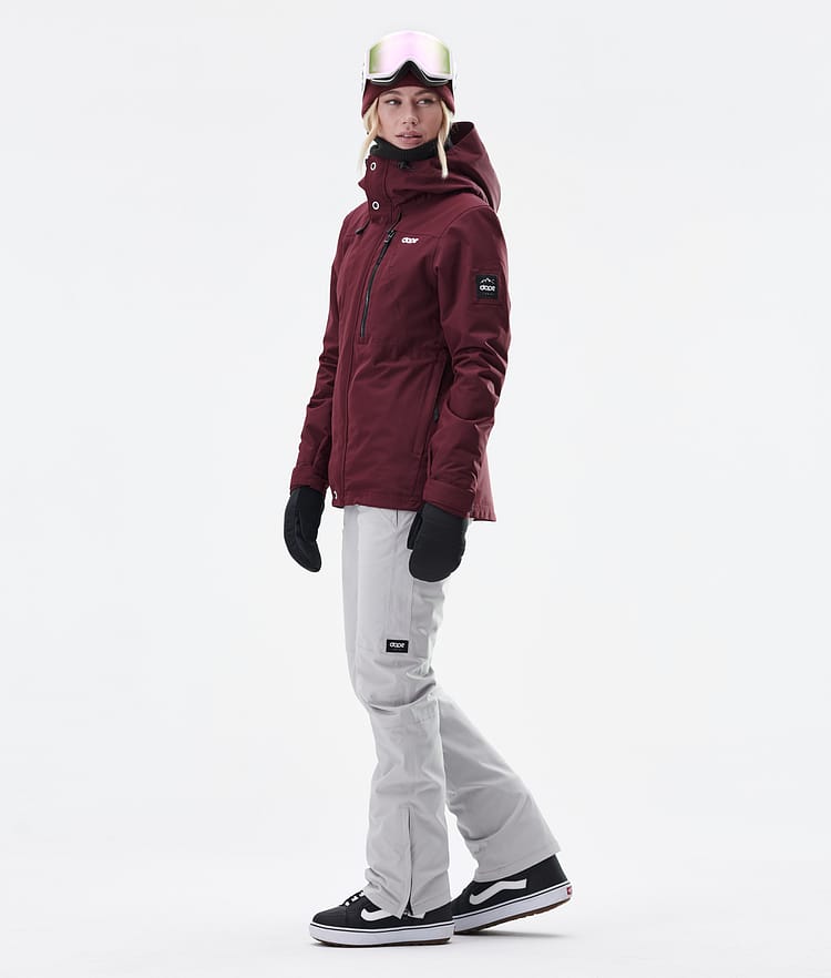 Dope Divine W Snowboardjakke Dame Burgundy, Bilde 8 av 9