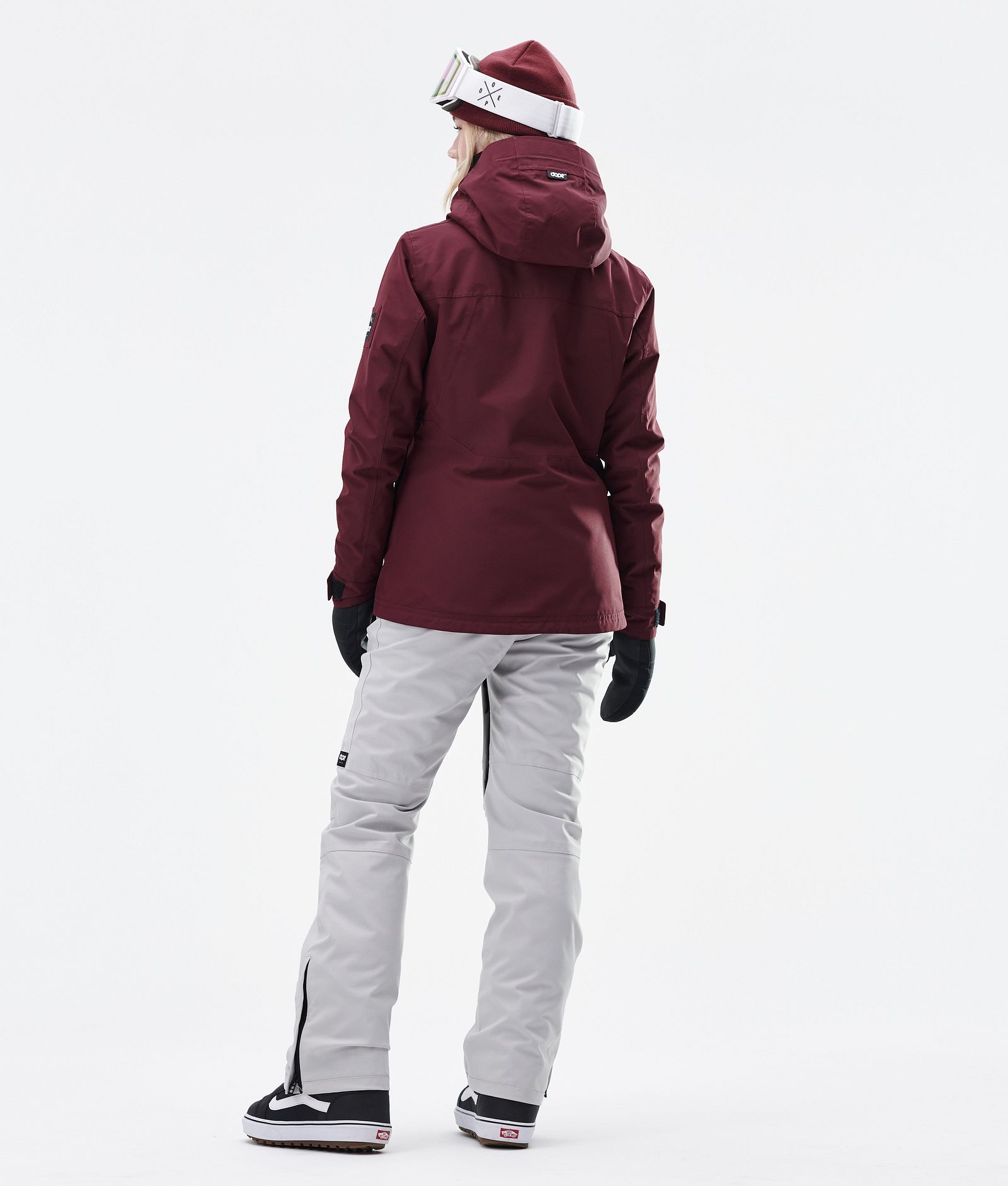 Dope Divine W Snowboardjakke Dame Burgundy, Bilde 9 av 9