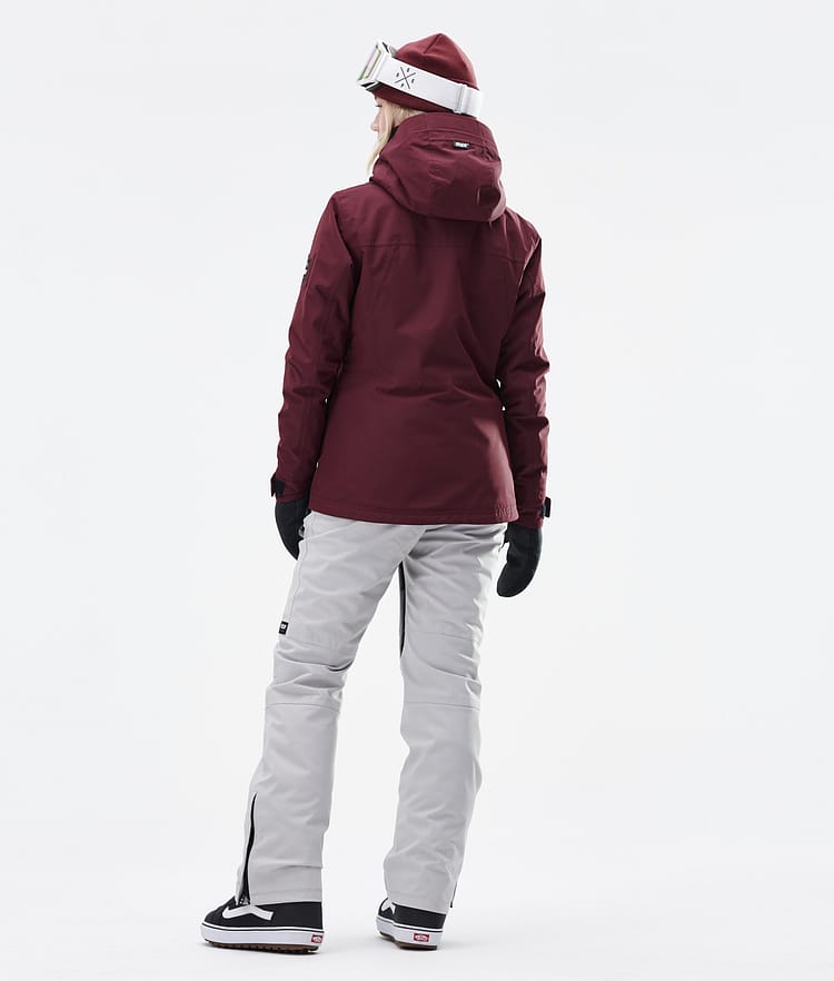 Dope Divine W Snowboardjakke Dame Burgundy, Bilde 9 av 9