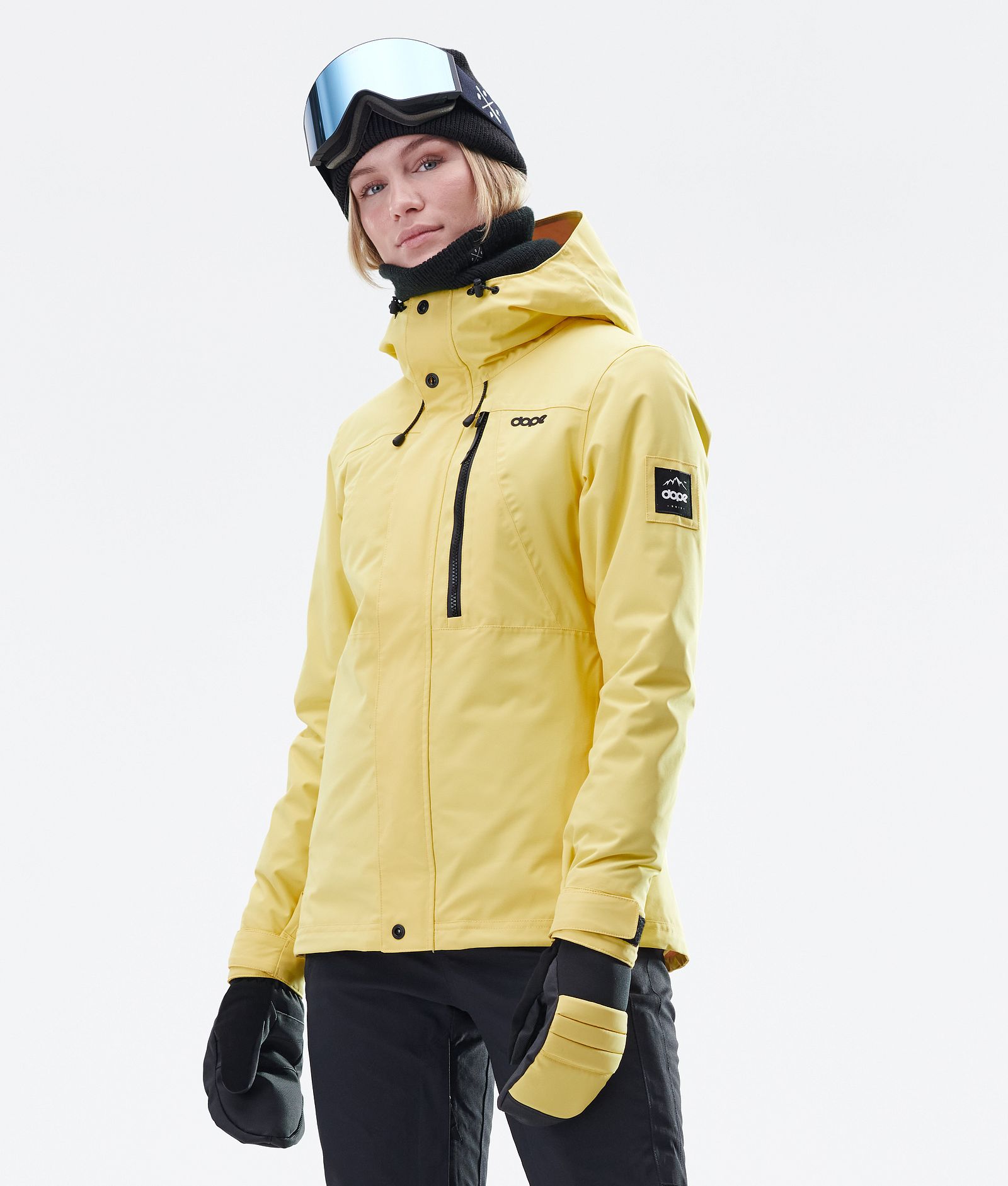 Dope Divine W Snowboardjakke Dame Faded Yellow, Bilde 1 av 9