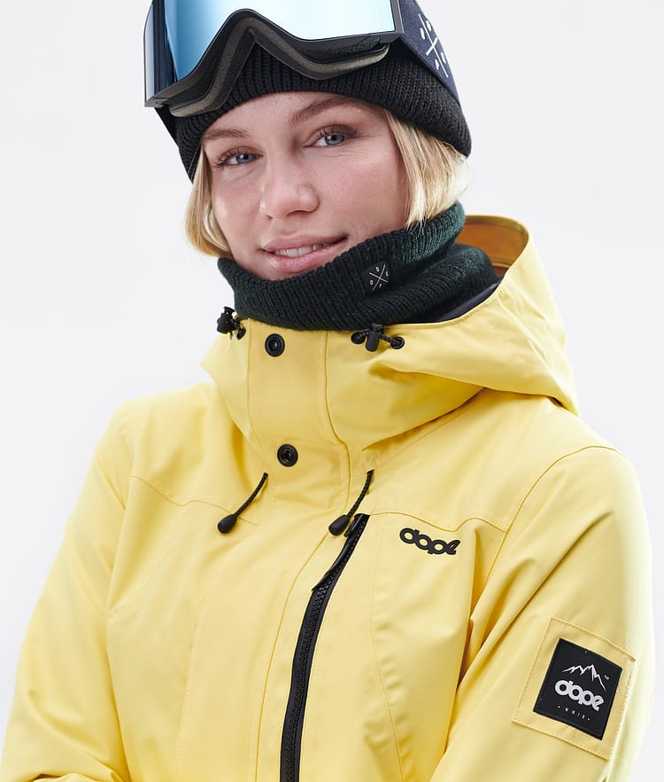 Dope Divine W Snowboardjakke Dame Faded Yellow, Bilde 2 av 9