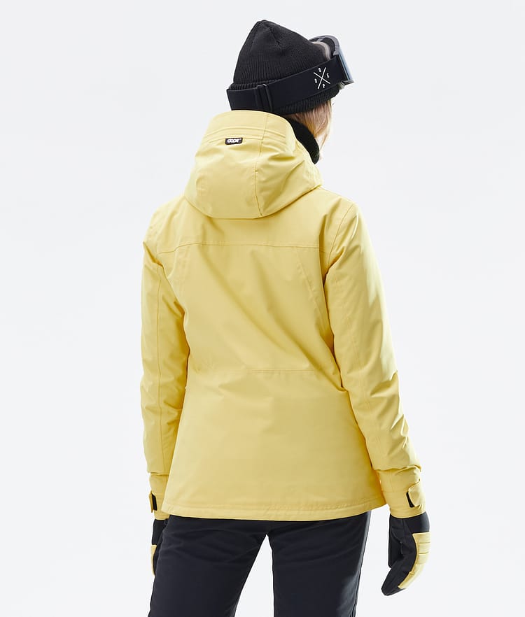 Dope Divine W Snowboardjakke Dame Faded Yellow, Bilde 6 av 9