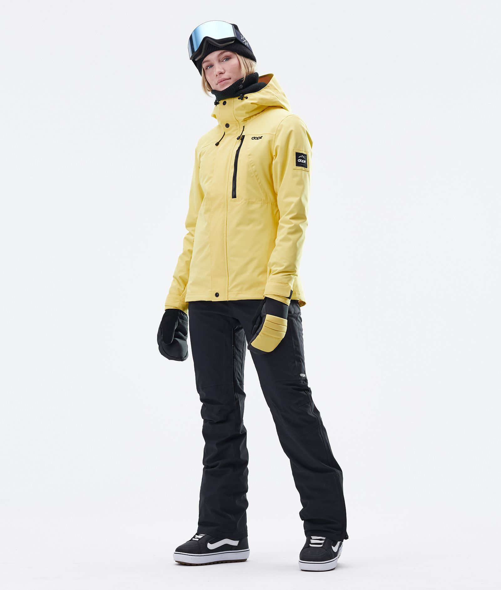 Dope Divine W Snowboardjakke Dame Faded Yellow, Bilde 7 av 9