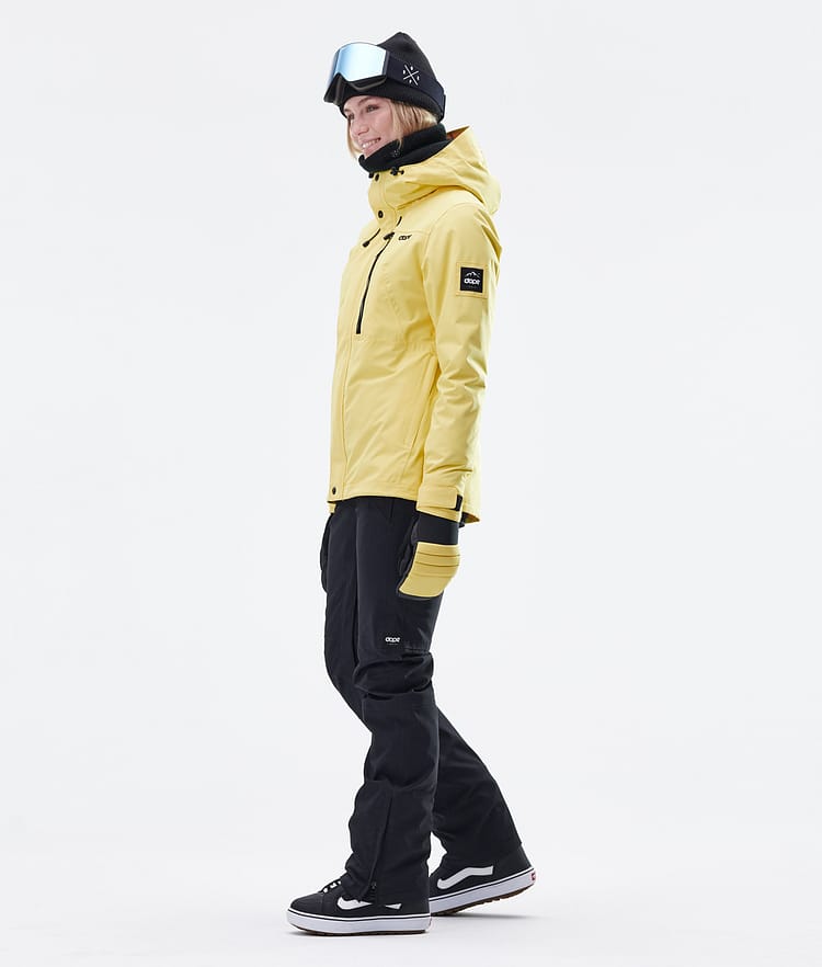 Dope Divine W Snowboardjakke Dame Faded Yellow, Bilde 8 av 9